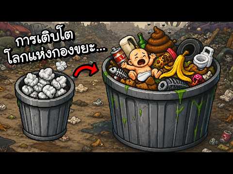 สร้างทั้งโลก..ให้กลายเป็นกองขยะ!? | Garbage Growth [ เกมส์ PC ]