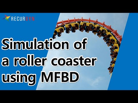 Roller Coaster Simulation Using Multi Flexible Body Dynamics