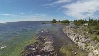 preview picture of video 'DJI Phantom 2 Southbay Manitoulin Island'