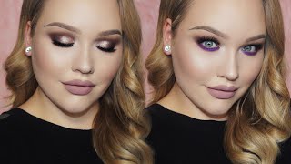 PURPLE Holiday Glam Makeup Tutorial