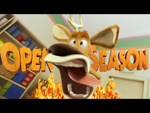 Open Season being gloriously unhinged for 4 minutes