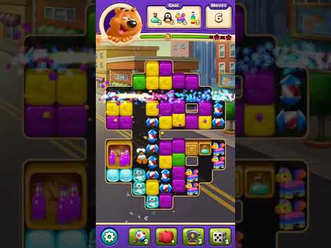 Toon Blast 6374 NO BOOSTERS 3 stars