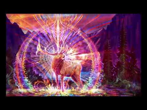 Psychedelic Visionary Art Visuals of Elk Song Wildlife ft. Simon Haiduk