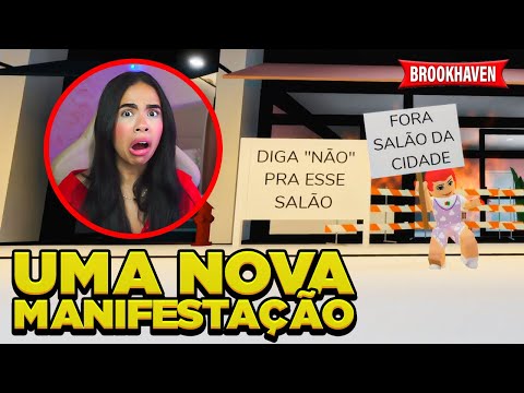 New protest against the salon taking place in Brookhaven.