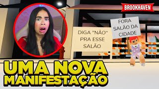 NOVA MANIFESTAÇÃO CONTRA O SALÃO ACONTECENDO EM BROOKHAVEN 