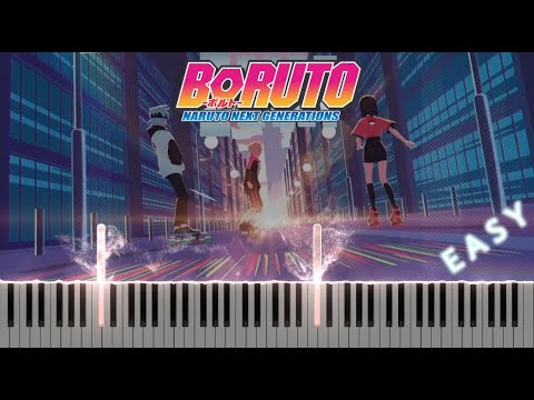 Boruto - Ending 15 (Answers by mol-74) [Easy Piano Tutorial + Sheets]