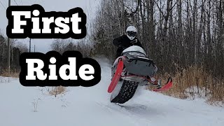 Will The Polaris XC 600 Make It First Ride Test!!!