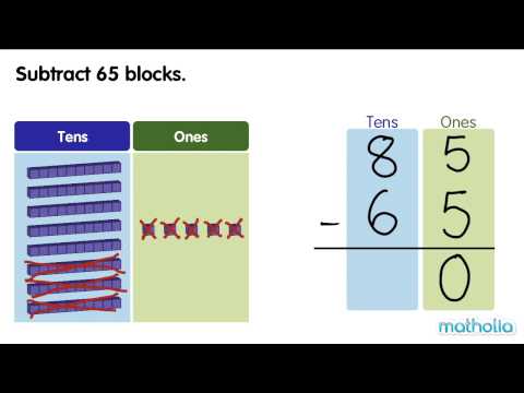 Solve Subtraction Problems Without Regrouping Stress