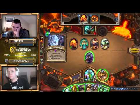 Cipher vs StanCifka - Group D Deciders Match - Hearthstone Champions League