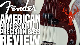 Video thumbnail for Fender American Pro II Precision Bass - The New American Standard? - LowEndLobster Review by LowEndLobster