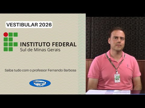 IF Sul de Minas – Campus Inconfidentes abre inscrições para vestibular 2026!