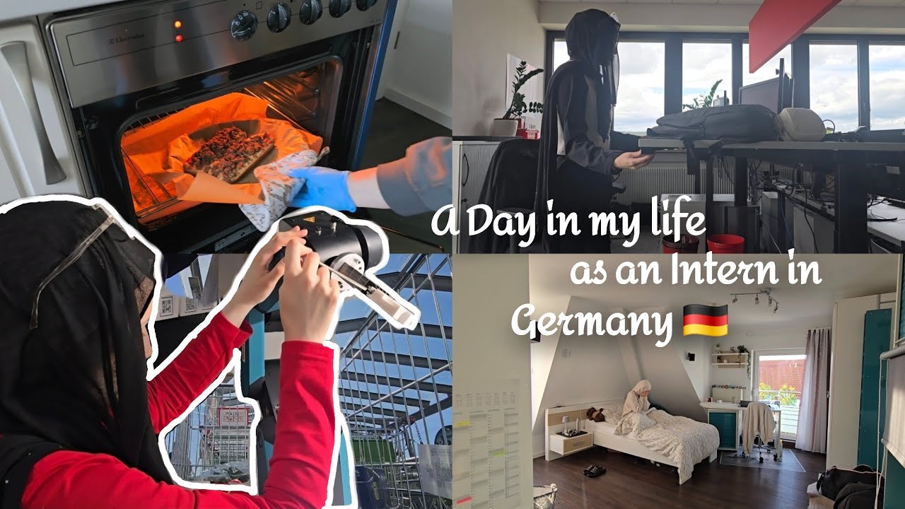 Doing an internship in Germany 🇩🇪 | Life of a Mechatronics Engineering Student 🦾 | Work life 💻
