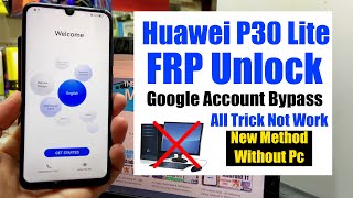 huawei p30 lite FRP Bypass Without pc | MAR-LX1A EMUI 13  Google Account Bypass 2023