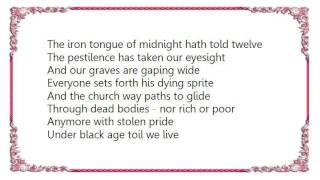 Human Fortress - Under Black Age Toil Lyrics