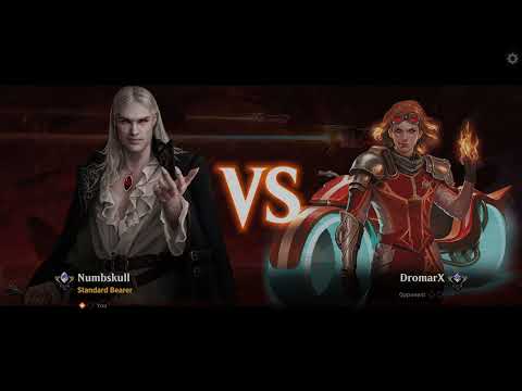 MTG Standard - Mono Black Midrange by Numbskull VS Mono Red Aggro by DromarX