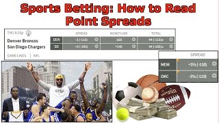 Sports Betting: How to Read Point Spreads