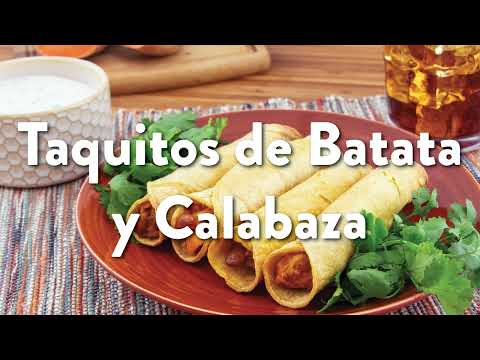 Taquitos de Batata Y Calabaza