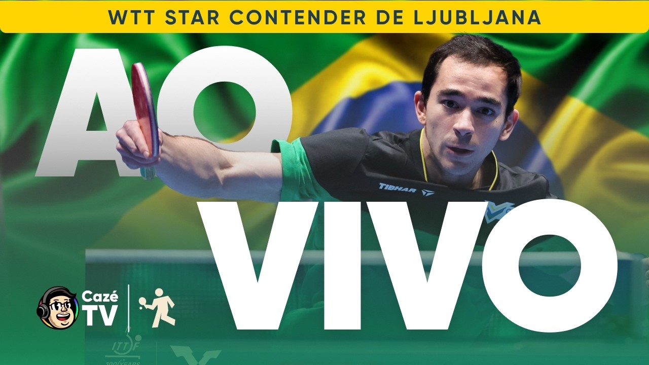 HUGO CALDERANO NA FINAL DO WTT STAR CONTENDER DE LJUBLANA | TÊNIS DE MESA