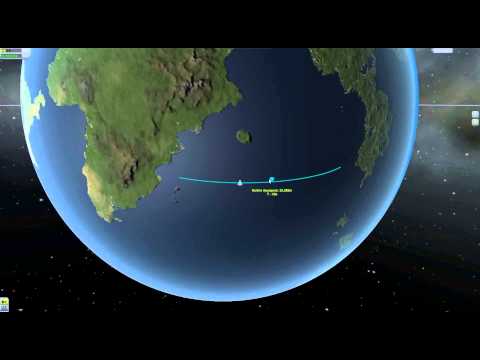 Kerbal Space Program 0.23 Career Mode: #1 How to get to Orbit