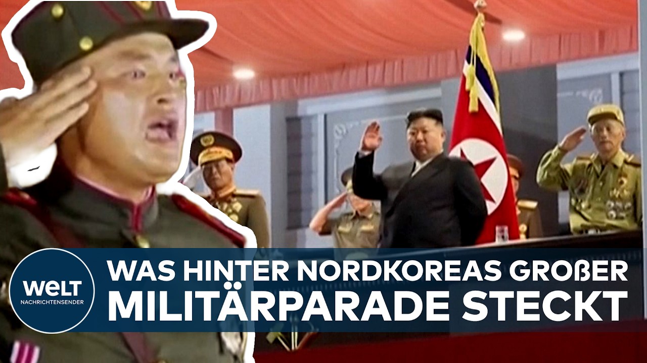 MILITÄRPARADE IN NORDKOREA: Kim Jong Un feiert 73. Jahrestag des Waffenstillstands in Pjöngjang!