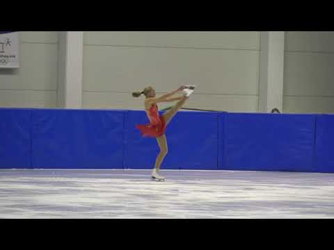 12. Santa Claus Cup 2018: Lidia Shakhova (SLO) - FS Intermediate Novice Girls Free Skating