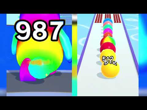 2048 | ball run 2048 ball run Infinity Ball Run 2048 // Calculate Ball #cutiepie22yt