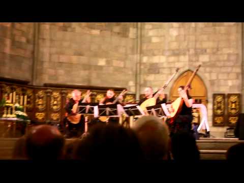 Barcelona 4 Guitars - Concierto Brandenburgo nr.3, J.S. Bach