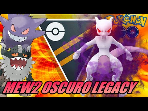 MEWTWO OSCURO LEGACY VS los LEGENDARIOS de la LIGA ULTRA 2500 - GO BATTLE LEAGUE - Pokémon Go PvP