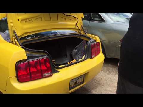 How to install Sequential tail light kit-2005 Ford Mustang