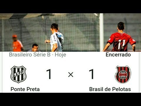 BRASIL DE PELOTAS 1 X 1 PONTE PRETA   MELHORES MOMENTOS