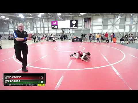 105 Lbs Cons. Round 2 - Anna Buurma, MI Vs Zoe Delgado, FL 7ee6