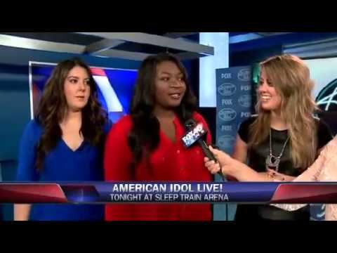 Angie Miller, Candice Clover, and Kree Harrison - Fox News Sacramento - July 22nd, 2013