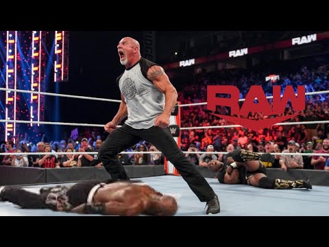 WWE RAW Highlights 11 Oct.2021 Full HD । RAW 10/11/2021 Full Show | goldberg attacks bobby lashley