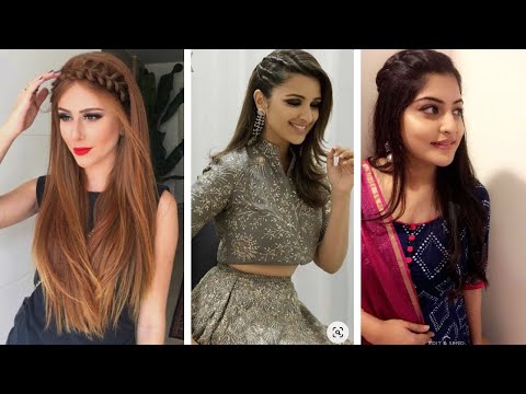 Easy hairstyle | cute hairstyle | new hairstyle | Latest party wear hairstyle | long hair