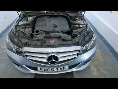 MERCEDES  BENZ E CLASS /WATER PUMP REPLACEMENT AND TRANSMISSION BELT
