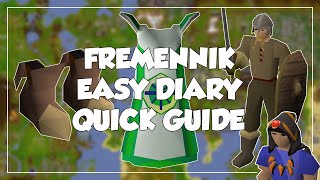 Fremennik Easy Diary Quick Guide - Old School Runescape/OSRS