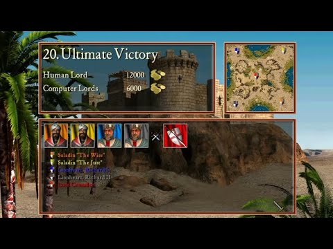 Stronghold crusader extreme HD 1.41 Mission # 20 ( Ultimate Victory) Stronghold definitive edition