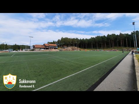 Sukkevann in eastern Kristiansund | Stadium of Randesund IL