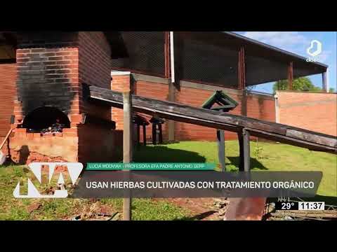 #NuestroAgro: Estudiantes de la EFA de 25 de Mayo aprenden sobre secado de hierbas naturales