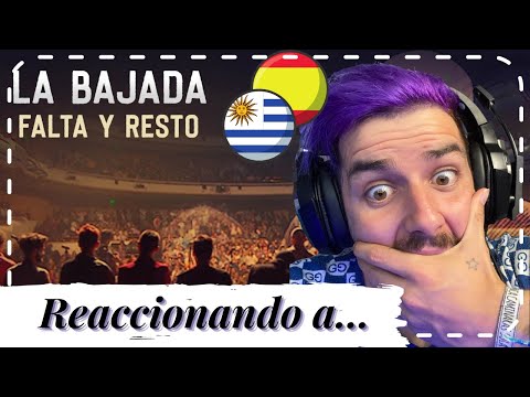 ESPAÑOL REACCIONANDO A MURGA FALTA Y RESTO - LA BAJADA