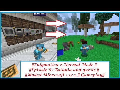 EPIC Enigmatica 2 Normal Mode Episode 8: Unleashing Botania Powers & Mastering Quests!