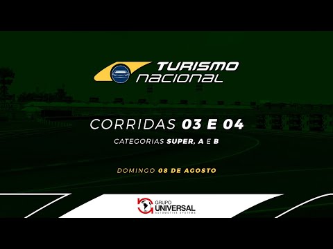 [CORRIDAS 3 E 4 AO VIVO] 3ª ETAPA TURISMO NACIONAL BR 2021 - Curitiba/PR