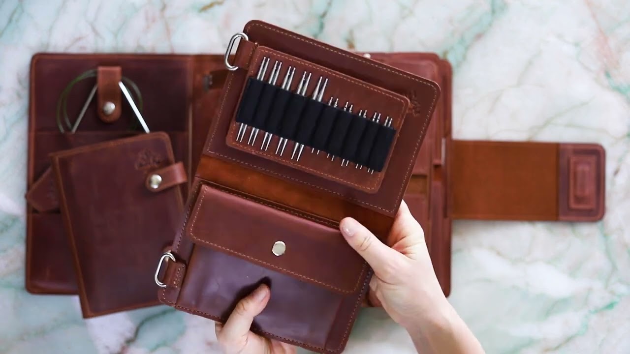 How to Organize Knitting Needles | Thread & Maple Needle Binder Demo