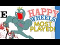 MOST PLAYED LEVELS HAPPY WHEELS