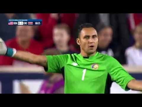 Keylor Navas Vs USA Away World Cup Qualifiers 2018