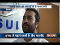 NSUI students protests outside Kamla Market Police Station in Delhi