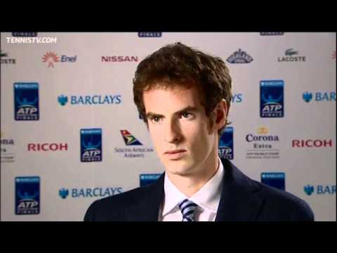 Murray 2010 Barclays ATP World Tour Finals Preview Interview