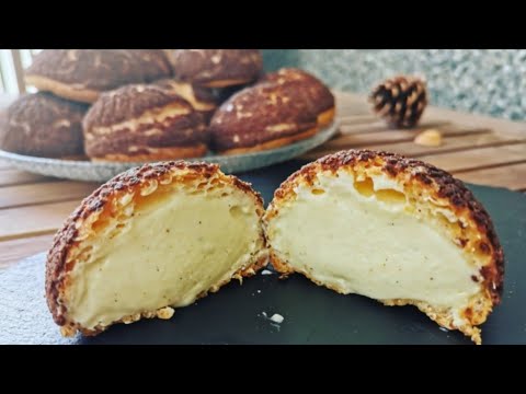 Cele mai bune profiteroluri umplute cu crema diplomat | @Ilie Production