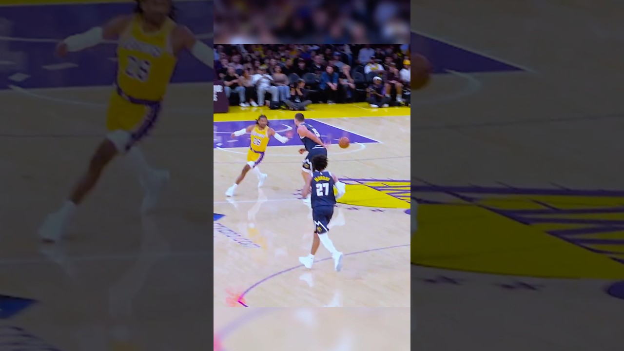 200 IQ JOKIC #nba #nbahighlights #basketball