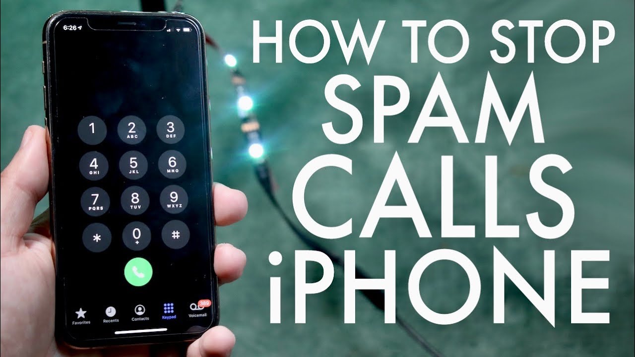 How to block unwanted calls on my iPhone?